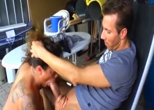 Tattooed mom and truly perverted son