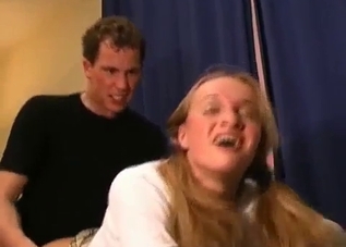 Sister fucked in her favorite doggy style pose