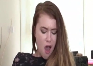 Slender sis fucked in missionary pose